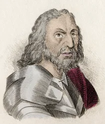Prospero Colonnan (1452-1523) muotokuva, italialainen condottiere.