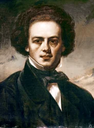 Robert Alexander Schumannin muotokuva, noin 1804 (öljy kankaalle).