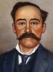 Robert Edwin Pearyn muotokuva Amerikkalainen arktinen tutkimusmatkailija.