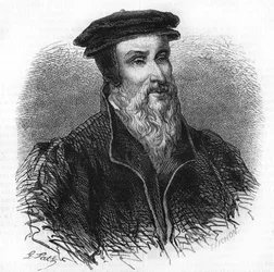 Robert I Estiennen (1498 - 1559) muotokuva humanistista, kustantajasta ja kirjapainosta.