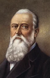 Muotokuva Zenobe Theophile Gramista .belgialainen fyysikko.