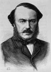 Persignyn herttuan muotokuva (1808 - 1872). Kaiverrus 1800-luvun lopusta H. Martinin teokseen "Histoire de France".