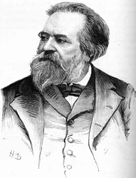 Kirjailija Paul Bocagen muotokuva (1822-1887)