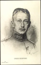 Kruununprinssi Wilhelm von Preussin muotokuva (piirustus)