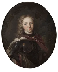 Prinssi Christophe de Bade Durlach - Prinssi Christopher (1684-1723), Baden-Durlachin markkreivi, Anonyymi. Öljy kankaalle