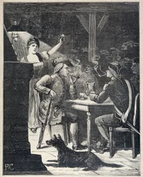 Repere mal fame elokuvassa Cartridge King of the Bandits, Jules de Grandpren 19. luvun lopun suosittu romaani.