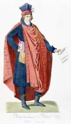 Kansan edustaja Ranskan vallankumouksen aikana 1792.