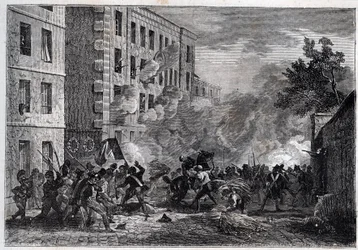 Vallankumous 1830 - ammattimies Louis Vaneau (Vanneau) kuoli