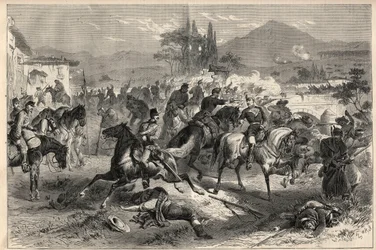 Syyskuun 1868 vallankumous Espanjassa (Gloriosa): Alcolean taistelu lähellä Cordobaa (Cordoba) (20. syyskuuta