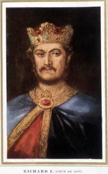 Richard I Heart of Lion - British Museumin kaiverruksesta