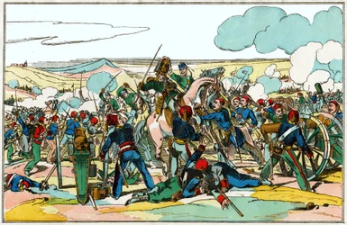 Venäjän Turkin sota. (Kuva, n. 1880)