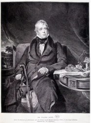Sir John Walter Scott 1771/1832, englantilainen kirjailija ja runoilija.