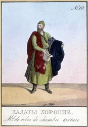 Tatarisidoksen myyjä Venäjällä 1800-luvulla.