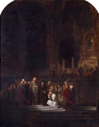 Aviorikoksesta tehty nainen (Rembrandtin mukaan), n. 1845