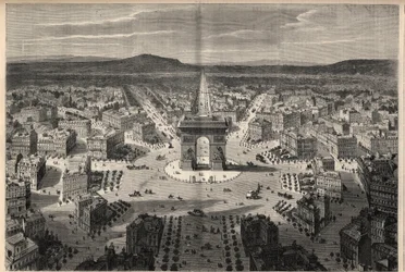 Pariisin muunnokset toisen imperiumin aikana, Haussmann Paris: yleiskuva Place de l