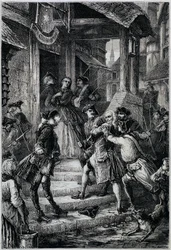 Voltaire (1694 - 1778) pidätettiin Frankfurtissa vuonna 1753 suuren Frederick II:n käskystä - M. Guizot