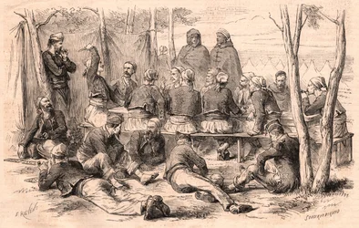 Zouave Group lepää Chalonsin leirillä