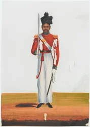 2. Martin-pataljoonan Subadar, Madrasin armeija