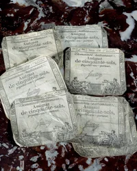 Ranskan vallankumous: paljon vallankumouksellisia tehtäviä. 1700-luvun yksityinen kokoelma