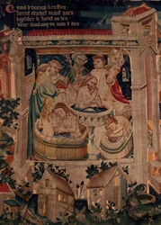 Saint Piatin ja Saint Eleuthèren historia, kohtaus 7 maanpaossa olevien kristittyjen kaste