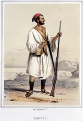 Kabylemies Algerissa 1800-luvun jälkipuoliskolla.