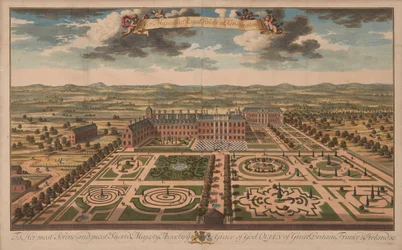 Kensingtonin palatsi, n. 1707–1714 (painettu)