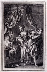 La Chageure des trois commerces - Jean La Fontainen ""Tarinoita ja novelleja jakeissa"". 1762.