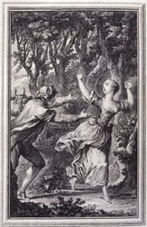 La Clochette - Jean La Fontainen teoksessa "Tarinoita ja novelleja säkeissä". 1762.