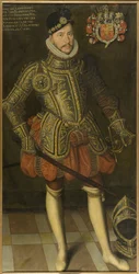 Le duc Adolphe de Holstein Gottorp - Anonyymi Holstein-Gottorpin herttua Adolfin (1526-1586) muotokuva. Öljy kankaalle