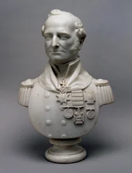 Kenraalimajuri Sir Charles Philip Belsonin marmorinen muotokuva, KCB