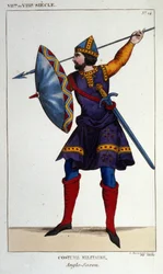 Anglo-soturin sotilasasu - Saxon