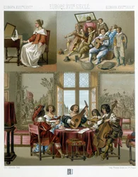Musiikkia Euroopassa 1600-luvulla - Racinet