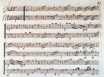 Castor et Polluxin musiikkipartituuri, Rameaun tragedia (1737)