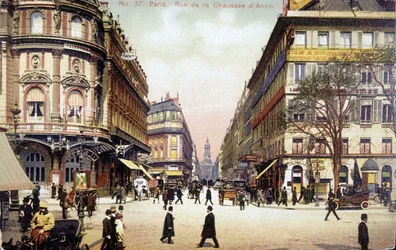 Pariisi: rue de la Chaussée d