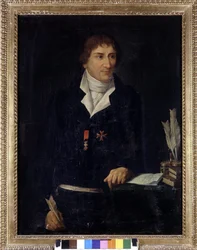 Pietro Verrin (1728 - 1797) veljen Alessandro Verrin muotokuva. Anonyymi. 1700-luvulla. Villa Sornani Zürichissä.