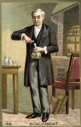 Bouchardatin muotokuva. 1800-luvun kromolitografia.