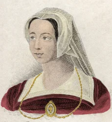 Catherine Parrin (tai Parren) muotokuva