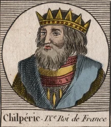 Chilperic I:n muotokuva