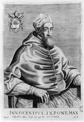 Innocentius IX:n (1519 - 1591) muotokuva.