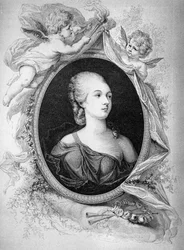 Jeanne Becu, kreivitär (tai rouva) du Barry (1743-1793) muotokuva - Carnavalet Museum.