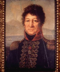Muotokuva Joachim Muratista (1767 - 1815). Anonyymi maalaus 1800-luvun alun. Museo Napoleonico Roomassa