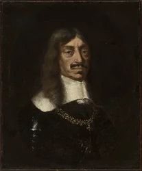Puolan kuninkaan ja Liettuan suurherttua Johannes II Casimir Vasa (1609-1672) muotokuva