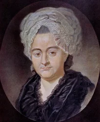 Katharina Elisabeth Textorin muotokuva (piirustus)