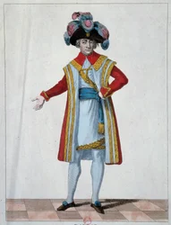 Muotokuva Paul Barrasista (1755-1829), johtokunnan jäsen.