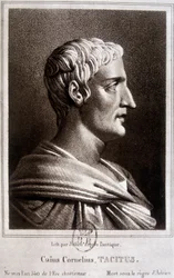 Publius Cornelius Tacitus Tacituksen muotokuva, roomalainen historioitsija (v.56 -v.120).