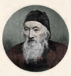 Richard Owenin (1810-1890), englantilaisen luonnontieteilijän muotokuva.