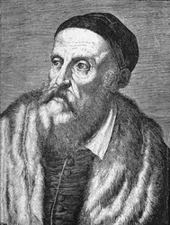 Muotokuva Tiziano Vecelliosta (Titian) (1490 - 1576)