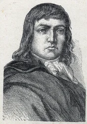 Vincent de Tinteniacin (Chevalier) (1764-1795) kenraali chouanin muotokuva.