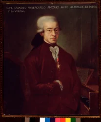 Muotokuva Wolfgang Amadeus Mozartista 21-vuotiaana (maalaus
