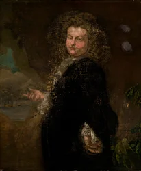 Miehen muotokuva, 1700-luvun ensimmäinen neljännes (öljy kankaalle)